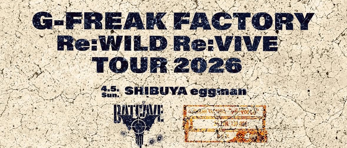 BatCaveJapan's tweet photo. 2026年一発目のライブは、G-FREAKFACTORYとツーマンです🤘🏼
宜しく‼️ https://t.co/BUzGgrNg4E