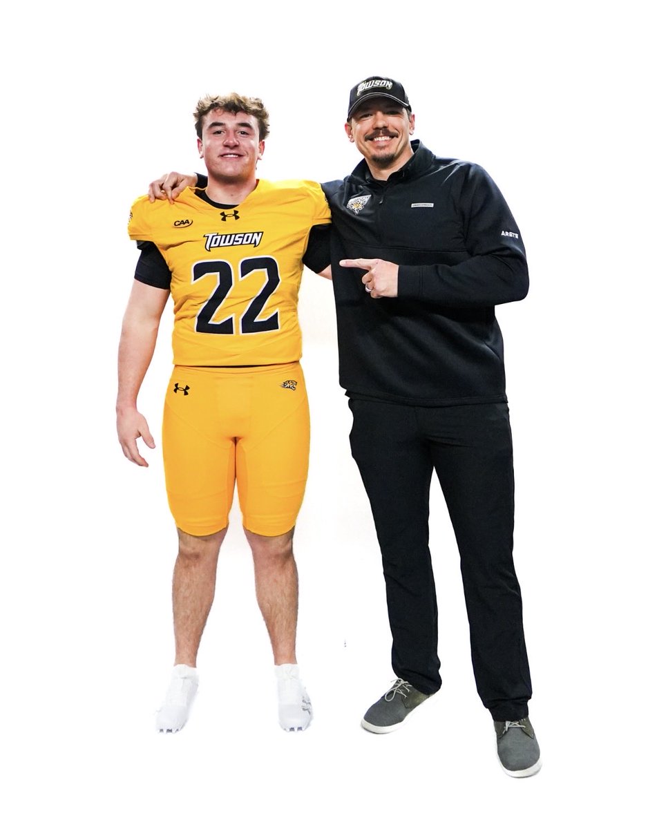 DAmicoFrankie66's tweet photo. I had a great time on my OV to @Towson_FB this weekend! Thanks to @CoachKrutsch for setting it up! #blessed 
@MoeN5GMeniacs @CoachSweatt88 @UtProsim74 @SpecialTeamsU @carljfred @novafootballpod @andrejones1185 @CoachBarnisky https://t.co/lImTc8ET6F
