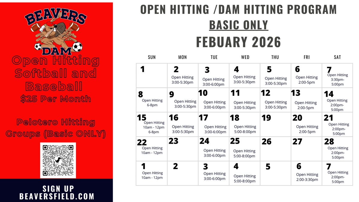 Beavers Field/The Beavers Dam tweet media