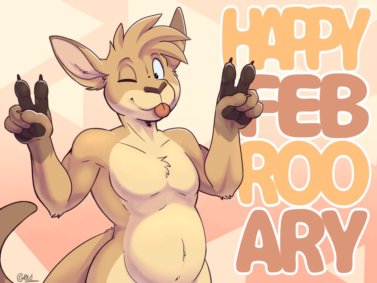 got the same excuse to draw a roo again