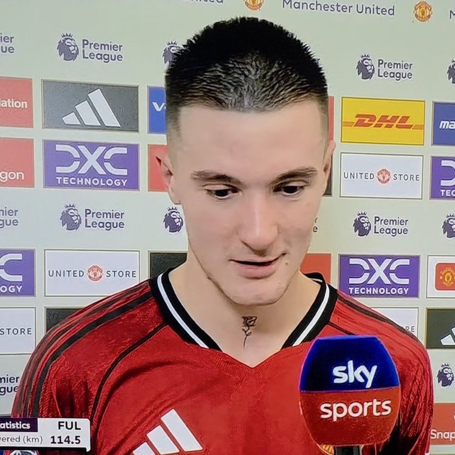 centregoals's tweet photo. 🚨🚨🎙️| Benjamin Sesko on his winning goal vs Fulham:

“It’s unbelievable! Scoring at home, the winner, is just unbelievable. I’ve been dreaming about it, that I can do something like that, it’s truly unbelievable.” ✨ https://t.co/m7AEUg8Sar
