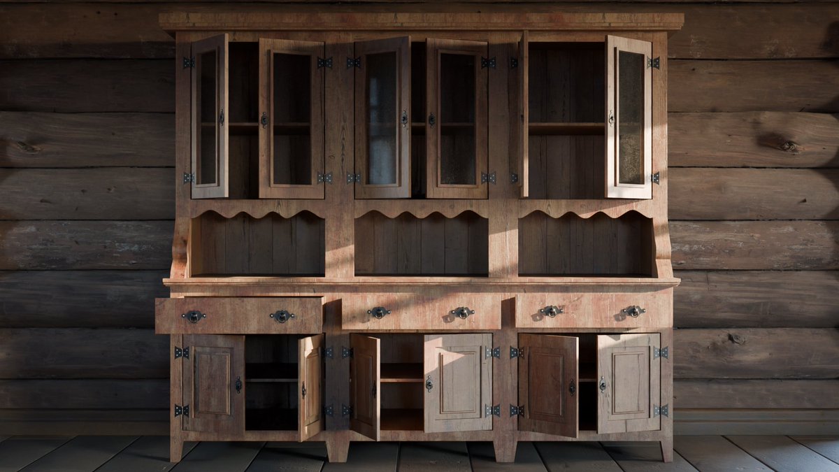 raffstudiobr's tweet photo. 🇧🇷 PT
Armário rústico grande em madeira, modelado em escala real. Preparado para animação.

Asset disponível — link na bio.

🇺🇸 EN
Large rustic wooden cabinet, modeled in real-world scale. Prepared for animation.

Asset available — link in bio.

#3dcabinet #3dasset #rusticcabinet https://t.co/AvRYCIPoRL