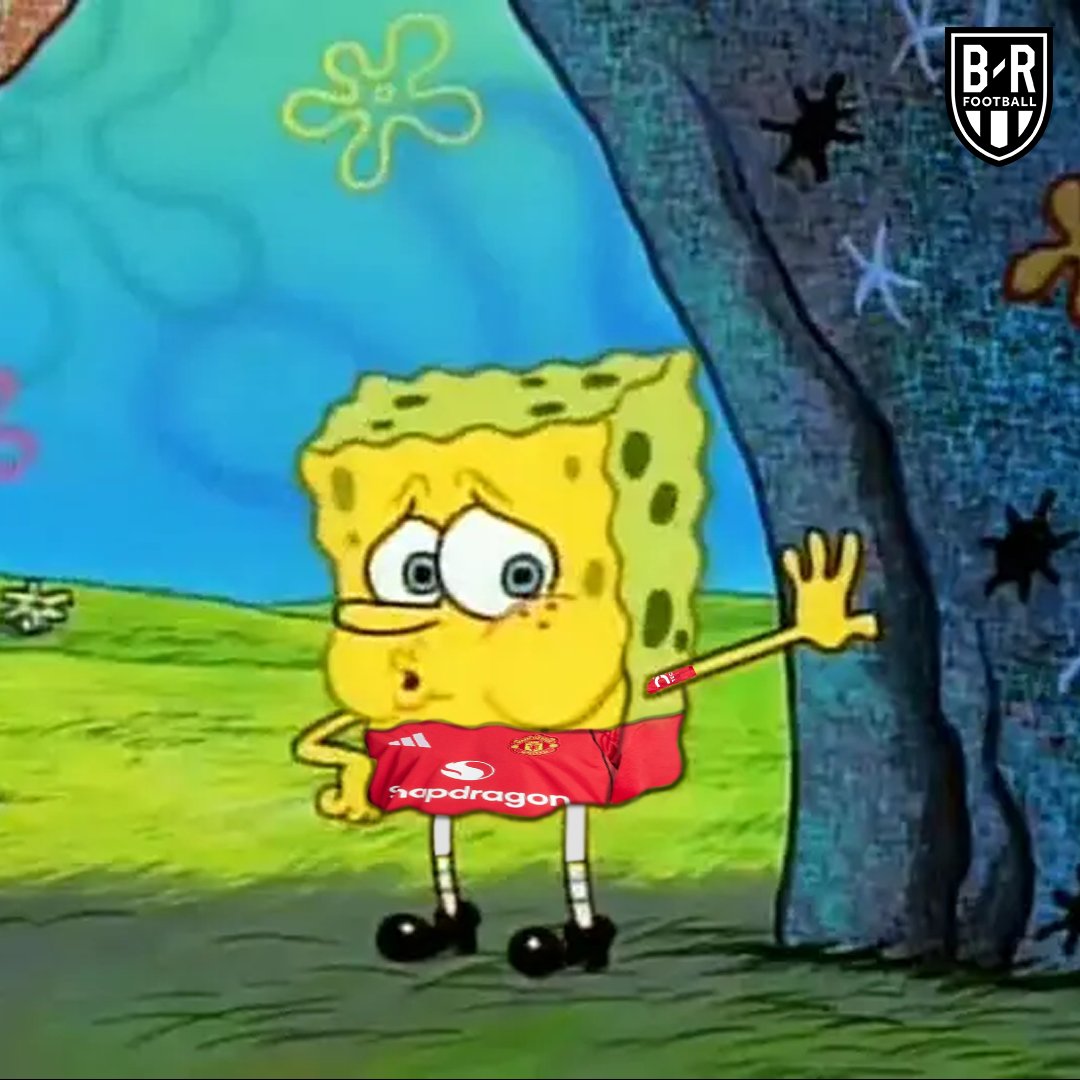 brfootball's tweet photo. 83’—Maguire concedes a penalty
85’—Jimenez converts from the spot 
90+1’—Kevin levels it for Fulham 
90+4’—Šeško wins it for United

Man Utd fans were going through it in the final minutes 😅 https://t.co/WN9mpdp9qv