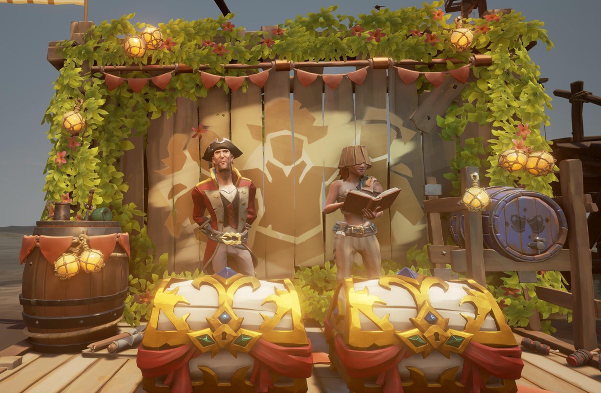 PikaEm773's tweet photo. Pretty Fortunate community weekend with the ever amazing Captain Victor Vane.
#SeaOfThieves #BeMorePirate https://t.co/1ruDp5Uyex