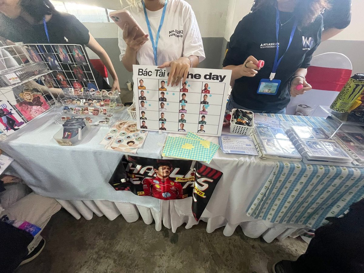 Our Itabooth for Artist Day festival in Vietnam!

#F1 #Formula1