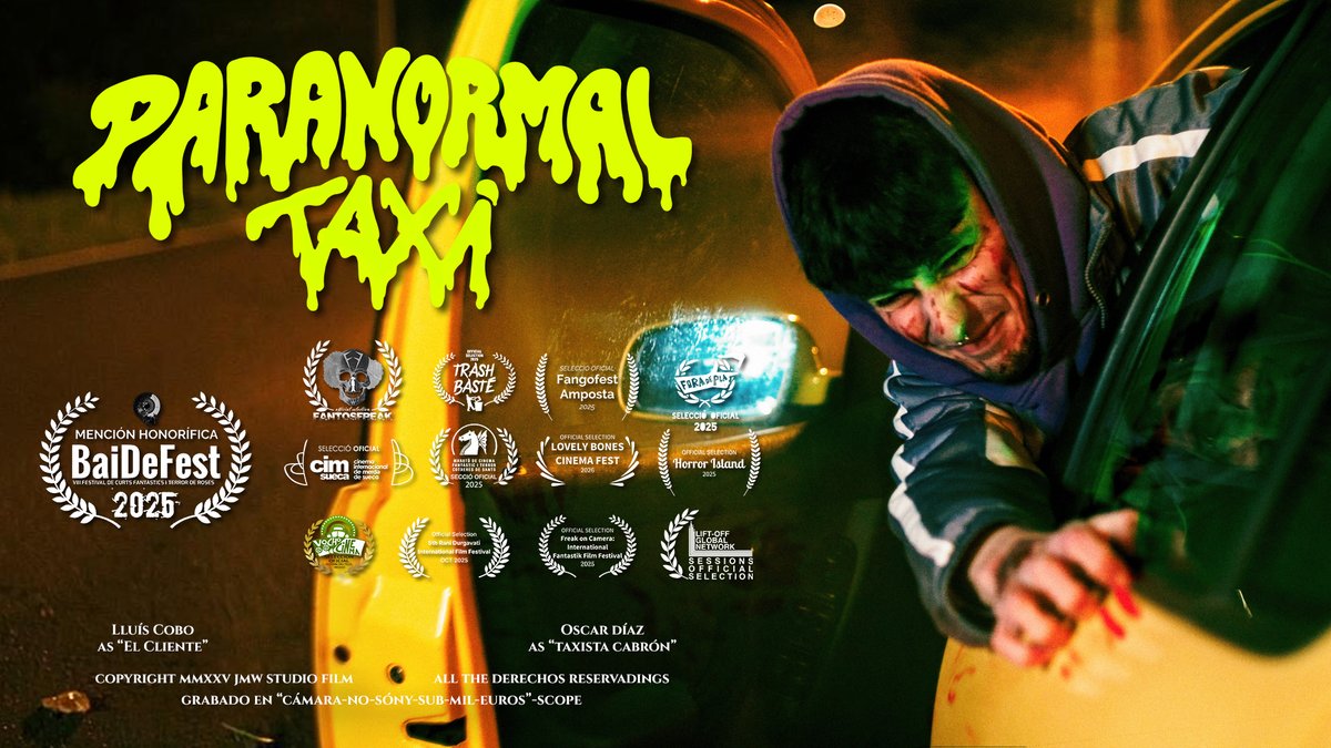 Paranormal Taxi (2025) | Cortometraje 🚖👽

youtu.be/jQgKR75aUXU