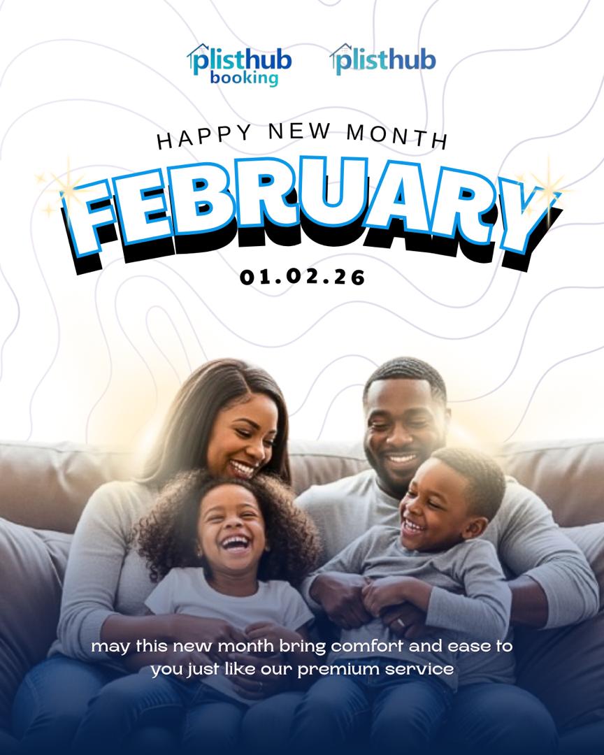 plist_booking's tweet image. May this new month bring you fresh starts, bright moments, and reasons to smile with comfort and ease. 

Happy New Month! ✨

#plistbooking #shortletsikeja #hospitalityindustry #vacationrentals #shortletsinabuja #hotelsandresorts #happyhappyhappy