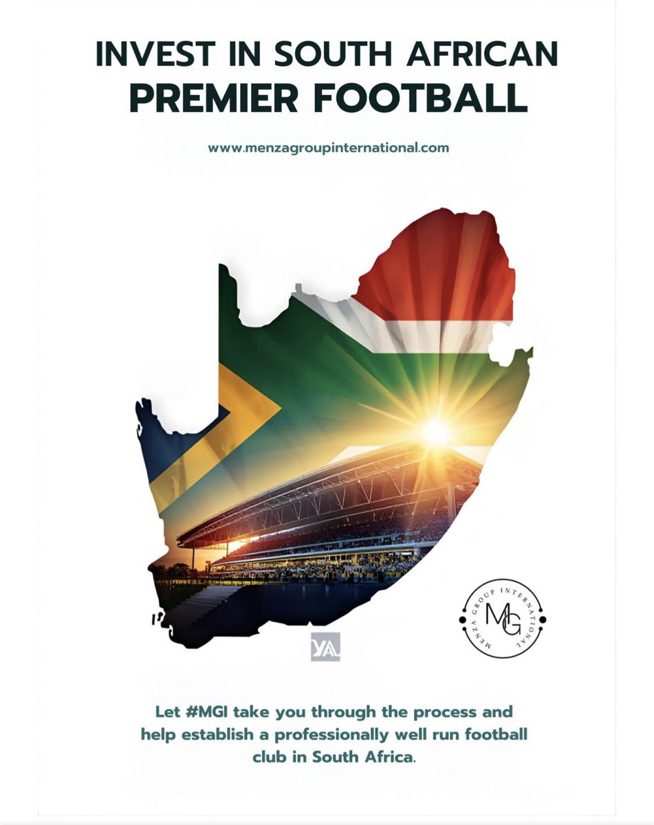 MenzaGroupInt's tweet photo. Partner with us to achieve measurable success in football investment.
senzo@enzagroupinternational.com / senzo.mbatha@icloud.com
#footballsenzo🇿🇦
#InvestInFootball
#SouthAfricaFootball
#FootballOpportunity
#OwnAClub
#MenzaGroup https://t.co/HpxpY31yj3