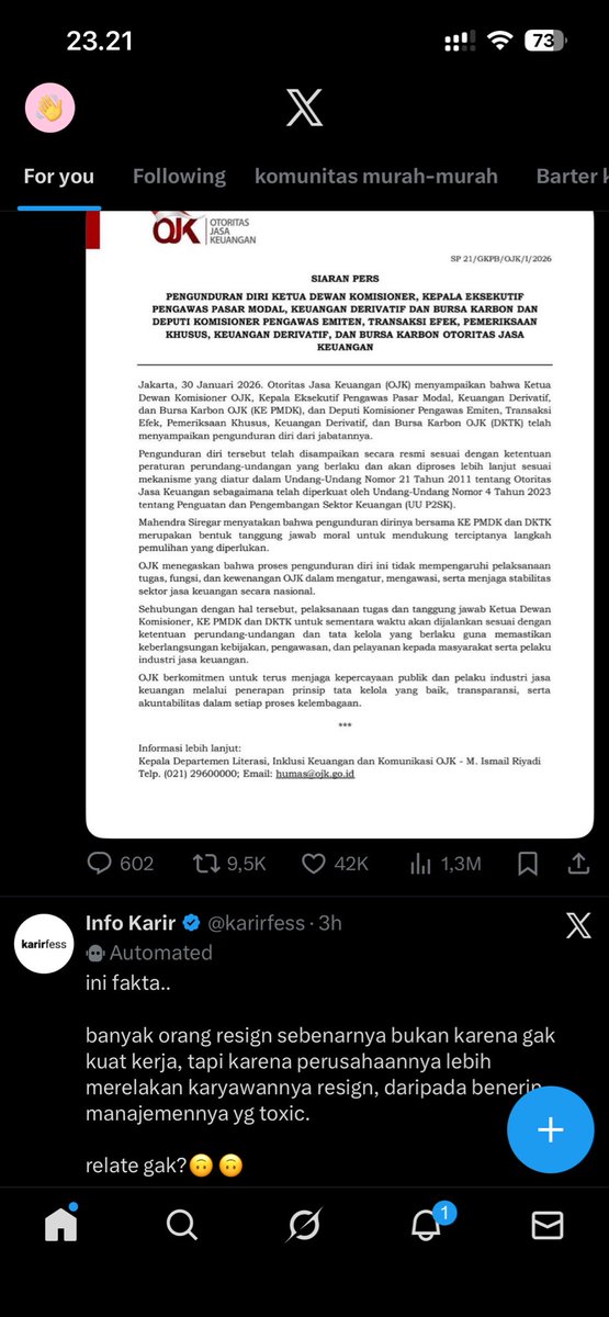 Udontknowm31's tweet photo. @karirfess wkwkwk atas bawahan https://t.co/A7jdkNLrxC