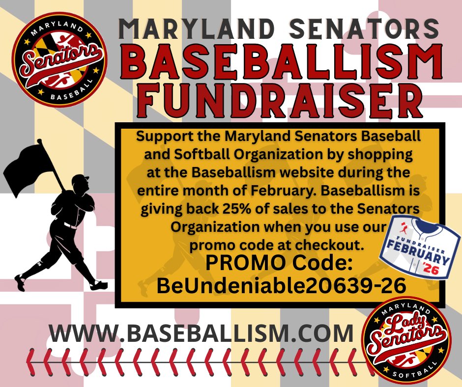 Maryland Senators Baseball tweet media