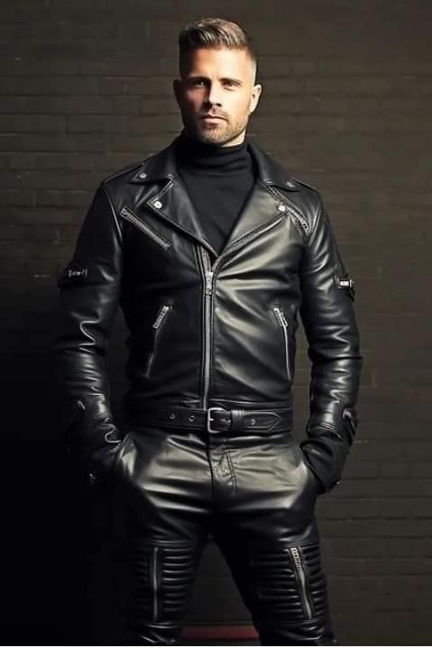 hottie in #leather