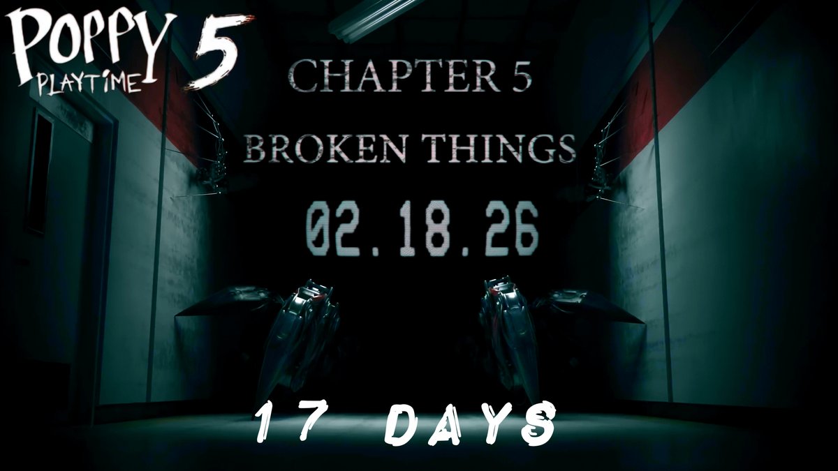 PoppyCommunity's tweet image. We've entered the month of the release of Poppy Playtime Chapter 5. 17 days until the best chapter.
#PoppyPlaytimeChapter5 #PoppyPlaytime