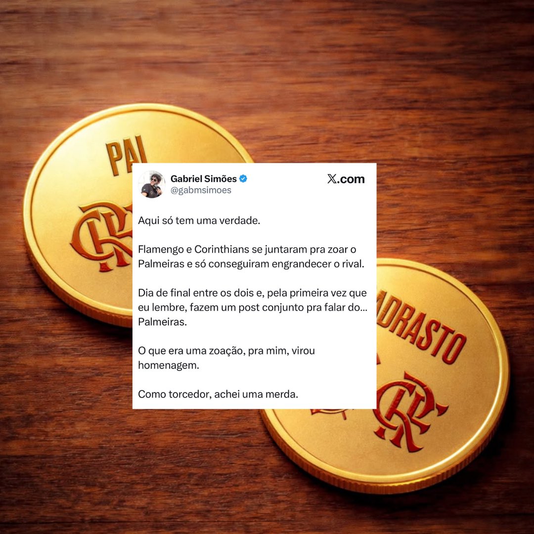 webradioverdao's tweet photo. Ninguém inveja o fraco, ninguém inveja o ruim… 

Um torcedor do meiguinho precisa mostrar para os terceirizados como um rival incomoda! Gambázinho e Narizinho não aprendem mesmo… https://t.co/7z5nexnQW2