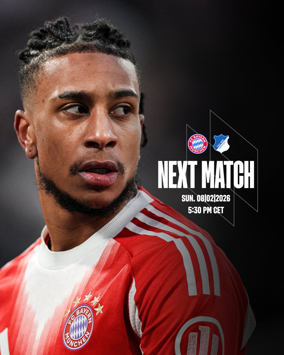 📌 𝗡𝗲𝘅𝘁 𝗠𝗮𝘁𝗰𝗵: 𝐁𝐮𝐧𝐝𝐞𝐬𝐥𝐢𝐠𝐚-𝗛𝗲𝗶𝗺𝘀𝗽𝗶𝗲𝗹 🏟

#Packmas gegen die TSG Hoffenheim 👊🔴⚪