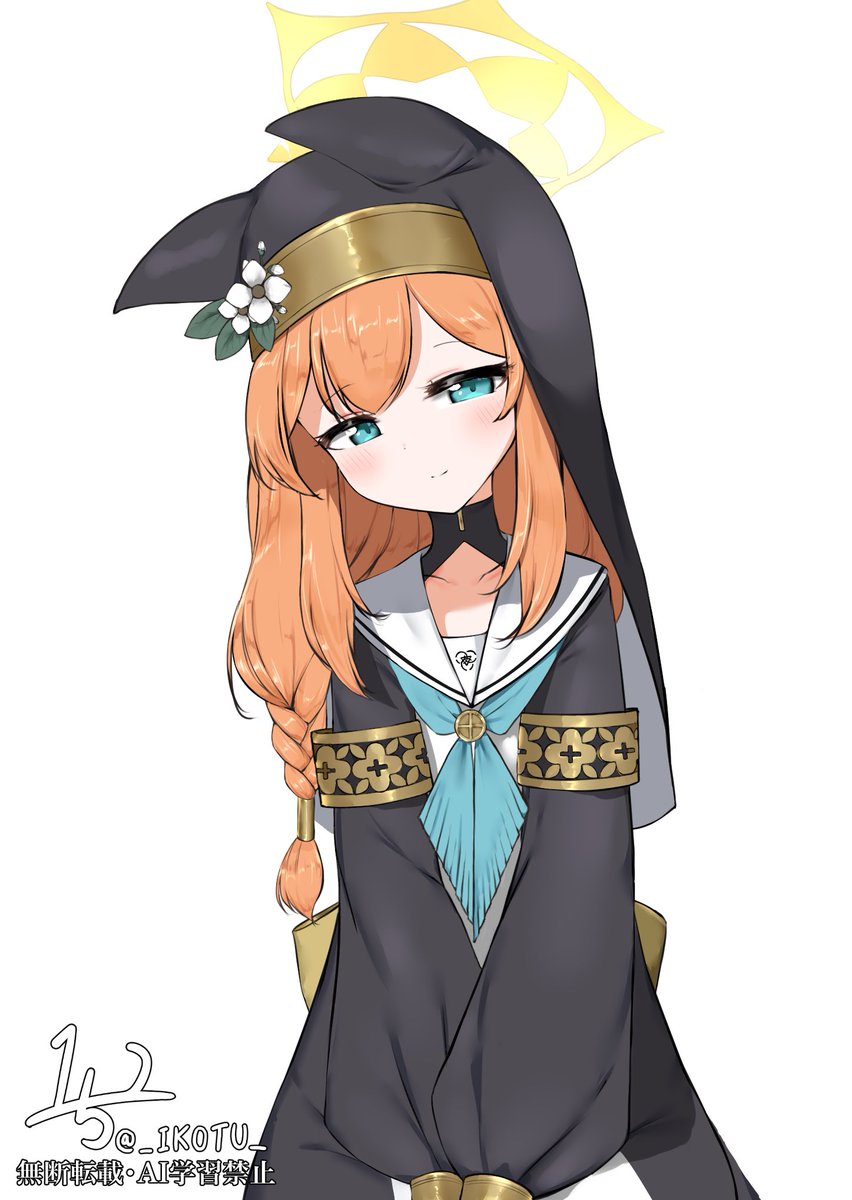 ブルアカ、過去ー絵 