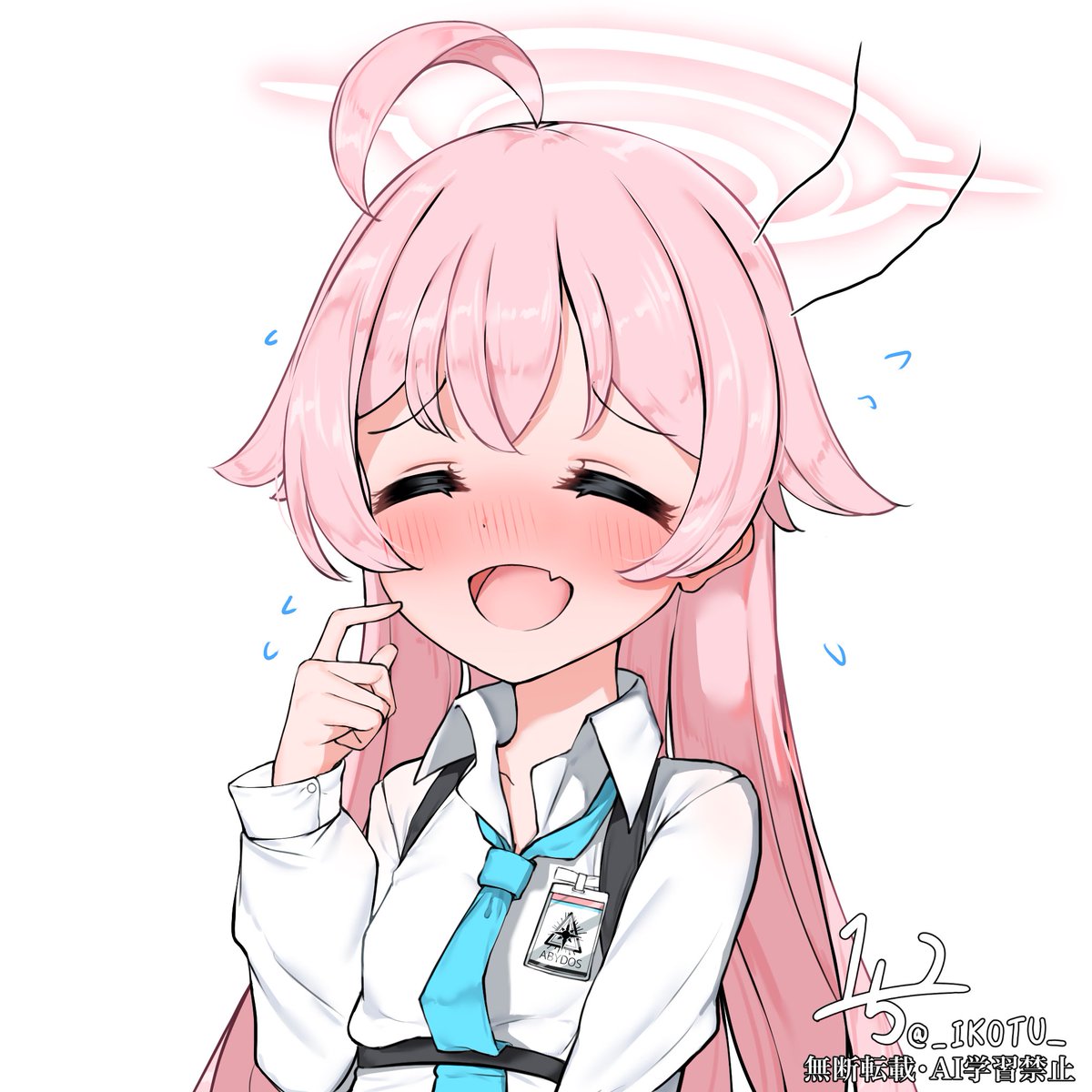 ブルアカ、過去ー絵 