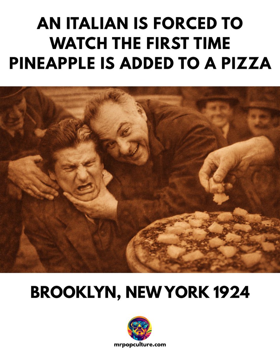 itsmrpopculture's tweet image. NOOOOO! Not Pineapple!!!!
#pinappledoesntbelongonpizza #pizza #pineapple