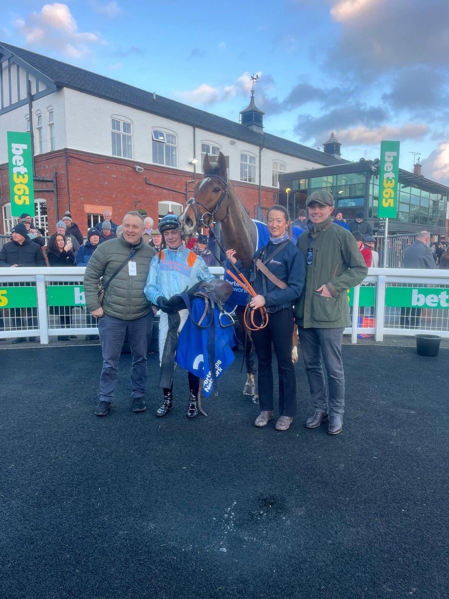 PFNicholls's tweet photo. A smart performance from Red Risk to win at @MusselburghRace under a good ride from Freddie Keighley.  A third winner for the team over the two-day meeting 💪
Congratulations to his owners Middleham Park Racing XLIV & A&J Ryan. Well done to Alice who looks after him, Molly who rides him and our whole team 👏 #winner65 #paulnichollsracing #teamditcheat #feedyourdesiretowin @REDMILLSHorse