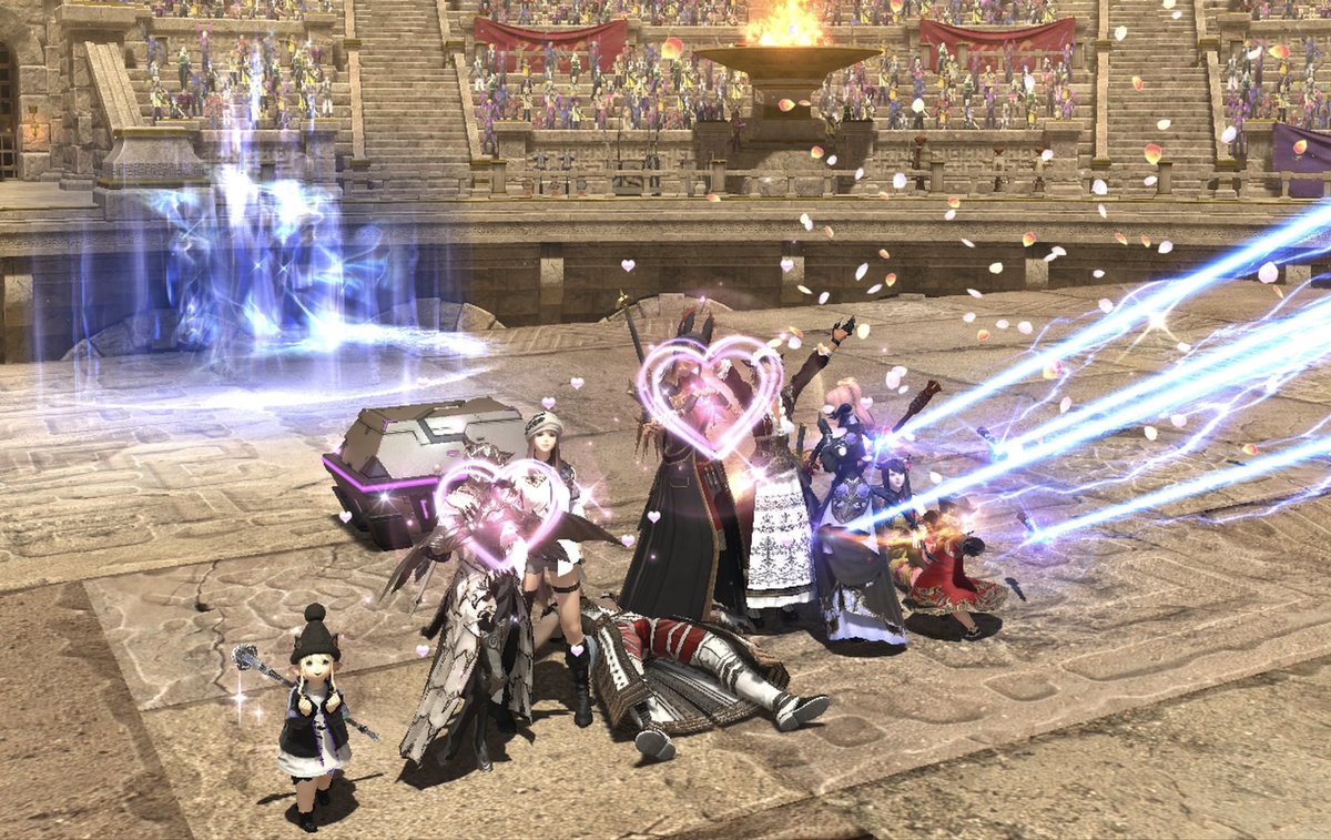 ff14_reyshell's tweet photo. やっと3層クリア。
今回、初めて傭兵考えたけど
良いPTに出会えて脱出できた。
クリ目で2週間も底なし沼…
来週怖い😱

#FF14 https://t.co/CdT2Hgp4hj