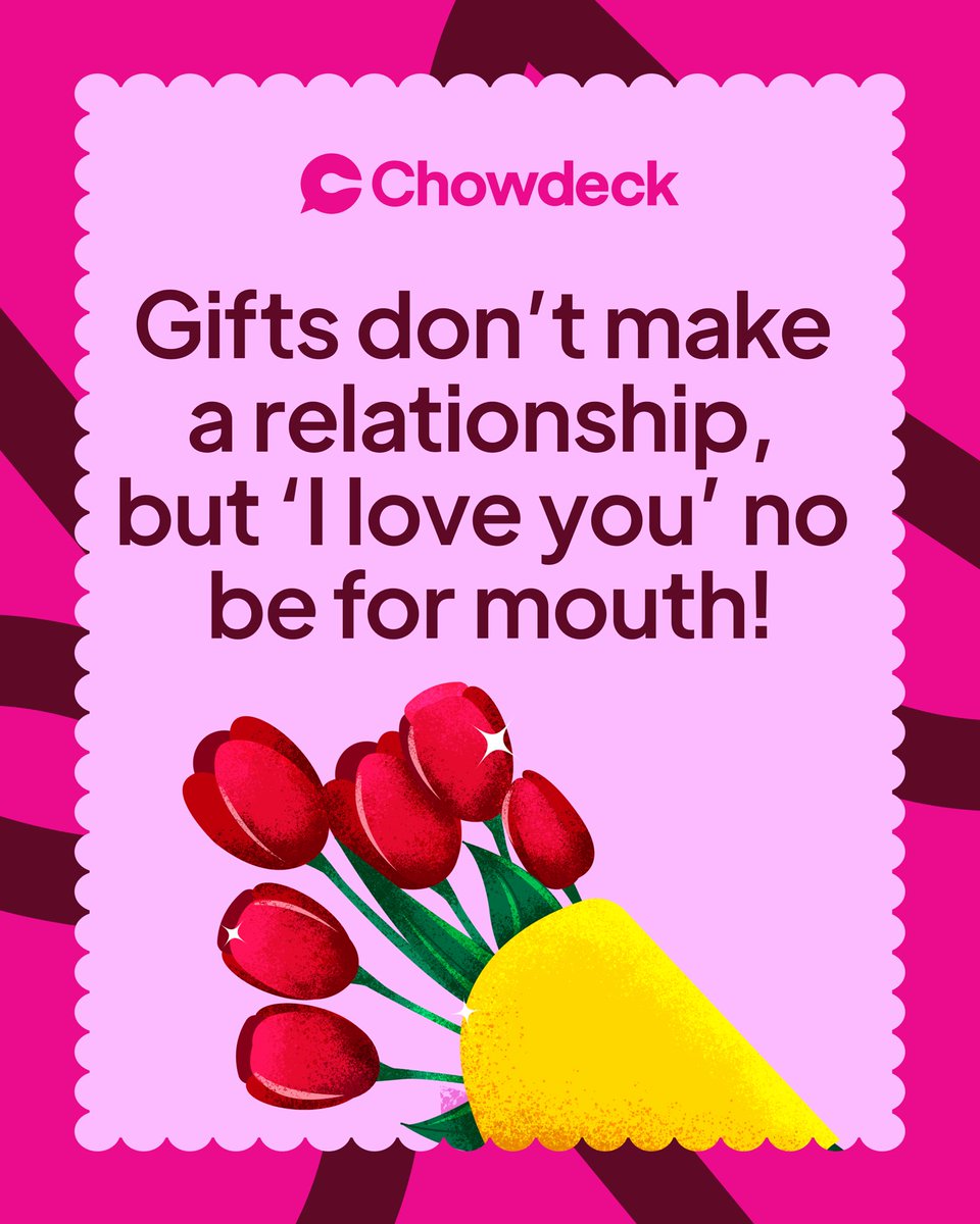 Chowdeck tweet media