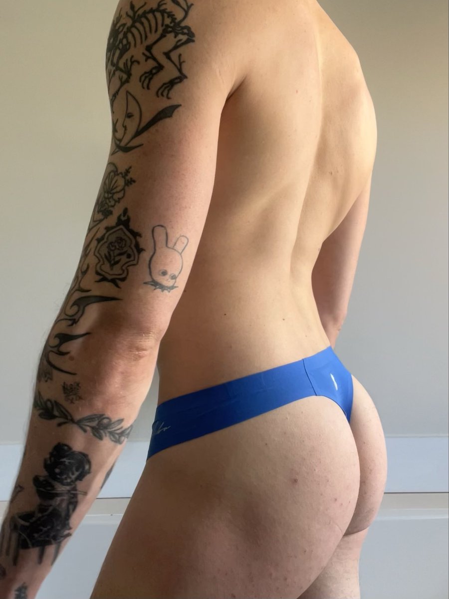 <a href="/roger_diablo/">Roger_Diablo😈</a> gave me this thong 💙😈
