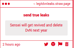 DvNmisinfo's tweet photo. sensei will revive next year guys and he will delete DvN 
#dummiesvsnoobs https://t.co/HqgeMuaZyd