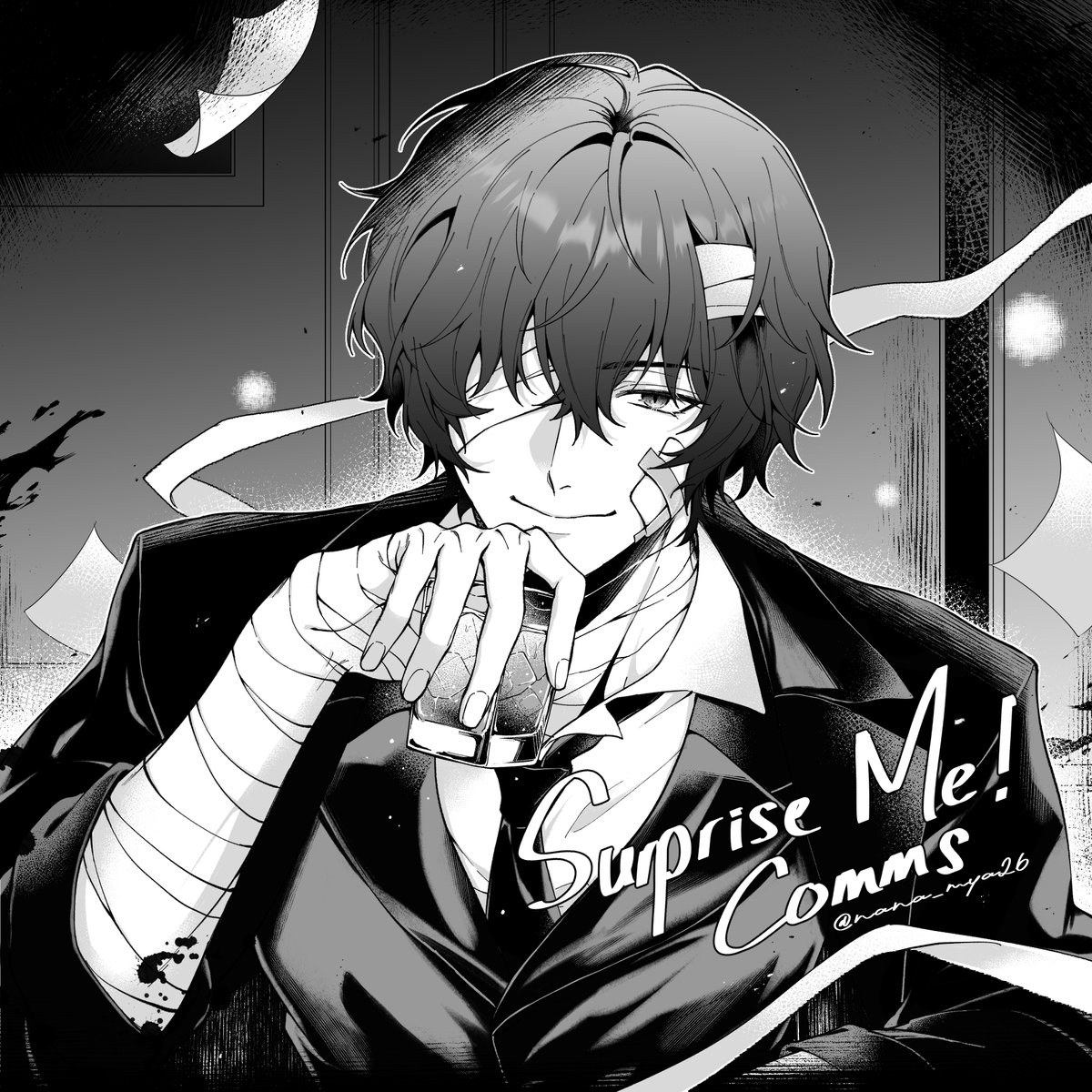 nana_mya26's tweet photo. Surprise Me B/W comms! Thank you so much for your patronage~ 💜
-
From now on, I won't disclose clients' name 🙇‍♀️ https://t.co/ZTscsNdqNN