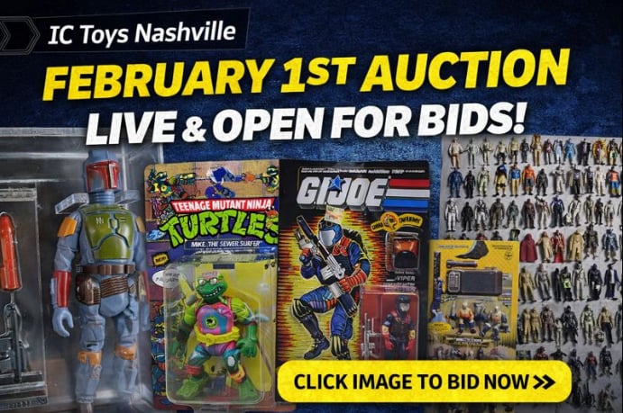 ICCCNashville's tweet photo. #ic4Life Charity Auction ends tonight at 8PM EST Don't Miss Out!
IC4Life is our federally licensed non-profit charity dedicated to creating and cultivating the general public awareness and appreciation of collectibles and related popular art forms! It also does in memoriam auctions like this for the families of collectors that have passed away to ensure their family gets the most money possible for the items in that collection.  Find out more at https://t.co/M6InOuS5K2

And @everyone  bid on the auction that ends tonight it's great items, at a great price, for a great cause! https://t.co/ug1JvRL1By