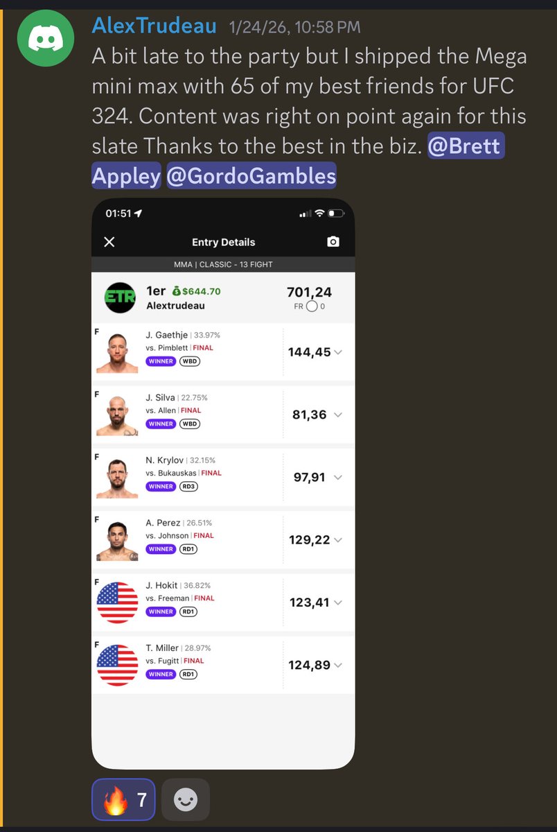 Daily Fantasy MMA tweet media
