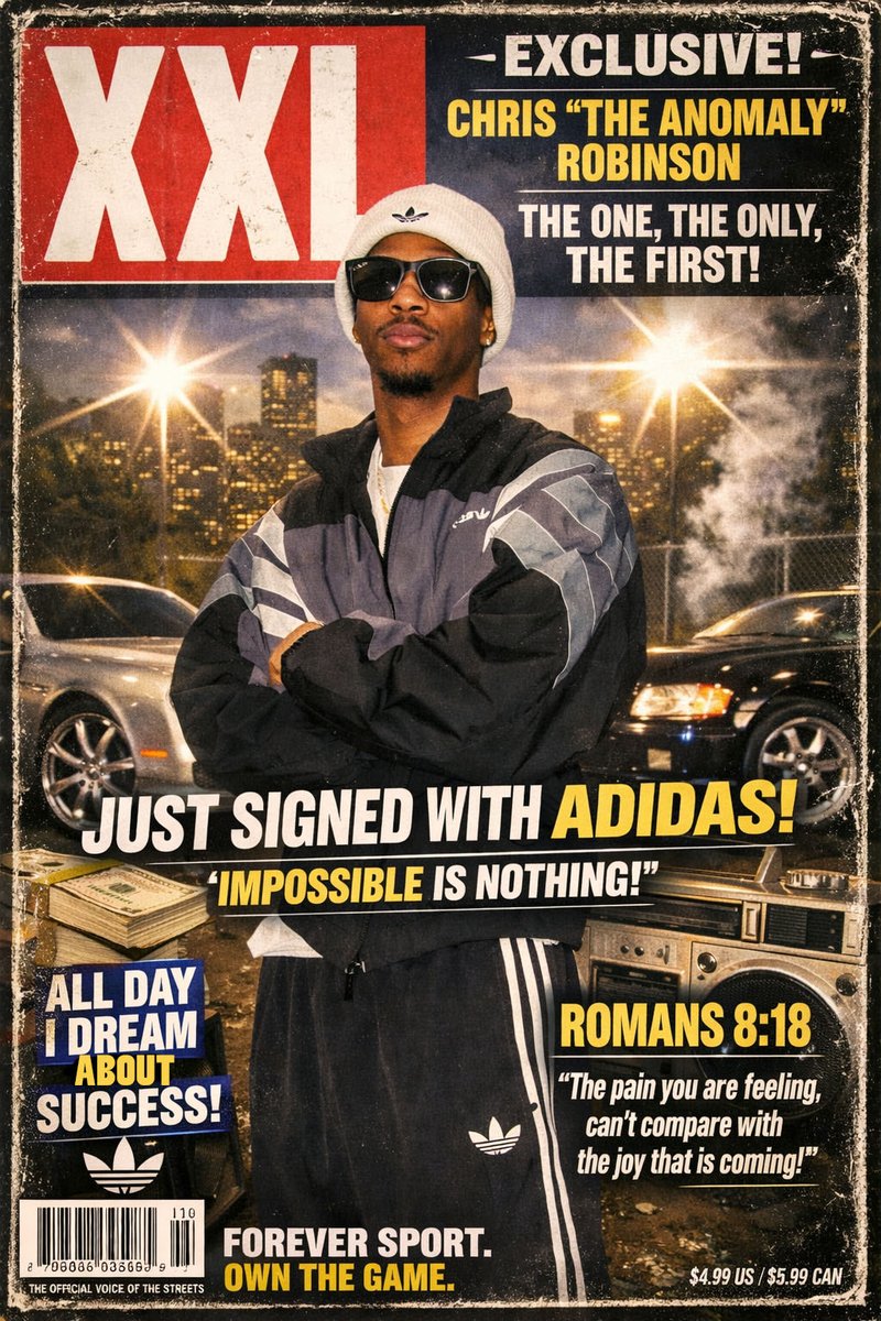 Chris “The Anomaly” Robinson tweet media