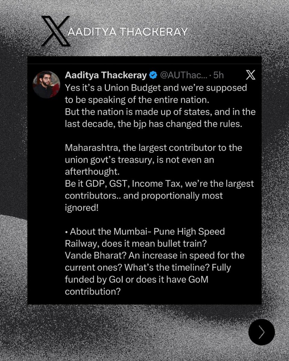 ShivSenaUBT_'s tweet photo. Maharashtra, the largest contributor to the union govt’s treasury, is not even an afterthought.  Be it GDP, GST, Income Tax, we’re the largest contributors.. and proportionally most ignored!

@AUThackeray https://t.co/tY4EFdxxZD