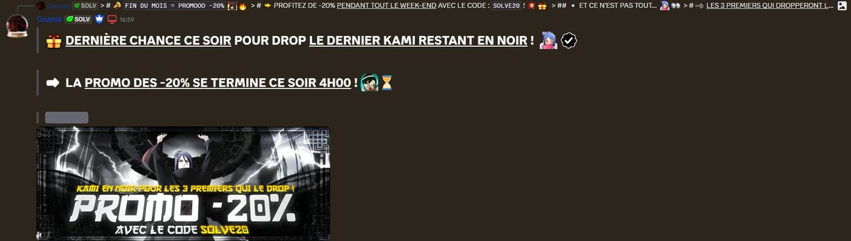 Code créateur ; Jellal 

ça fait longtemps que j'ai pas fait la slp en mendiant mais là les gars j'suis dans un état critique.......