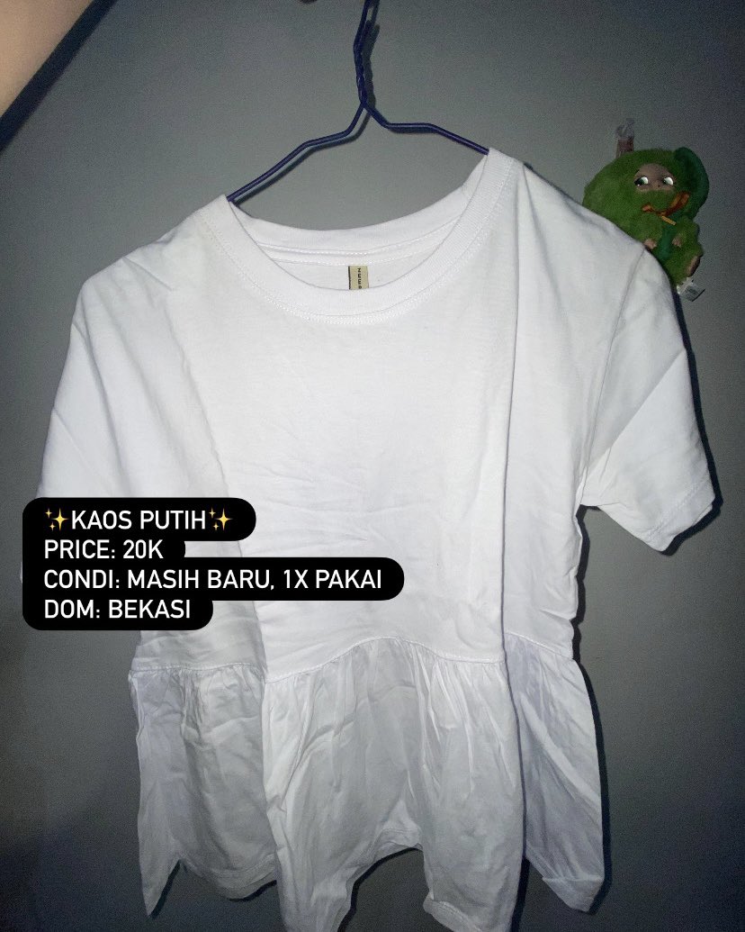 rikishiteru's tweet photo. WTS baju udah ga kepakai👚
mostly ukuran M-L
bisa CO oren 🍊 https://t.co/AWLHtU03iS