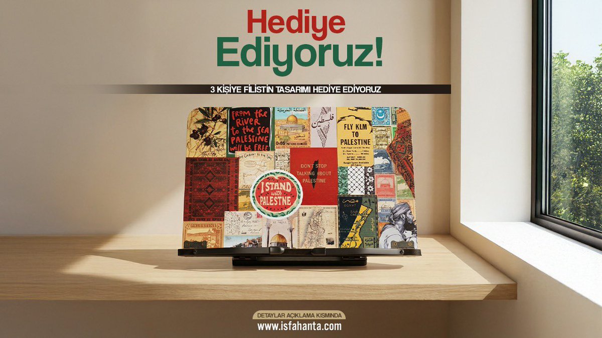 3 kişiye kitap okuma standı hediye!

Hesabı takip edip, bu gönderiyi RT etmeniz yeterli.

7 Şubat’ta görüşmek üzere :)