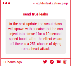DvNmisinfo's tweet photo. scout will have cocaine 
#dummiesvsnoobs https://t.co/TDSgFAojtx