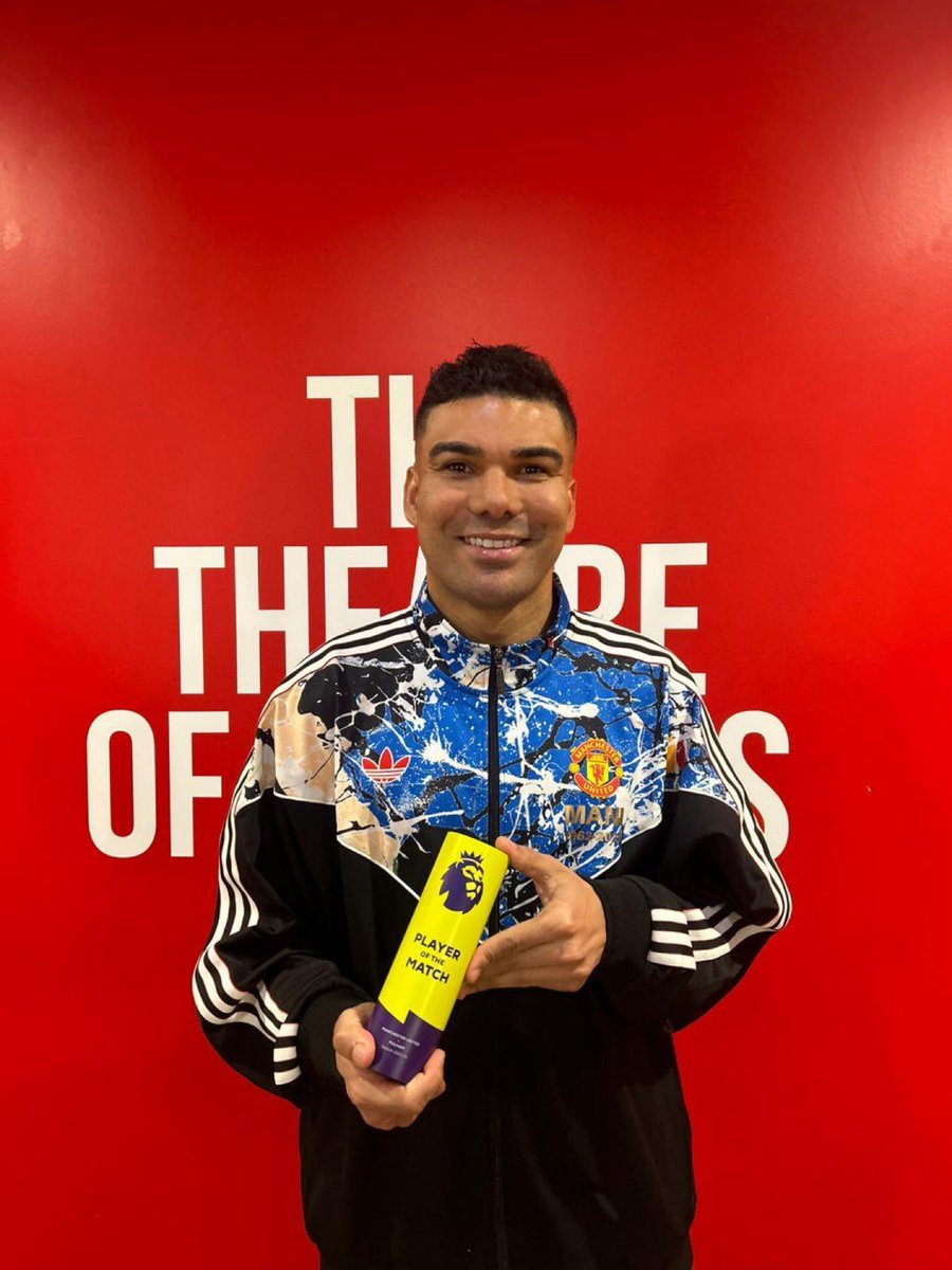 Goal, no look assist &amp; MOTM 

Casemiro appreciation tweet❤️