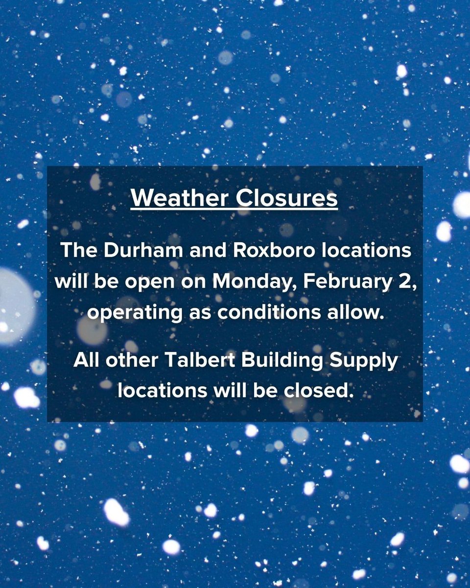 Talbert Building Supply tweet media