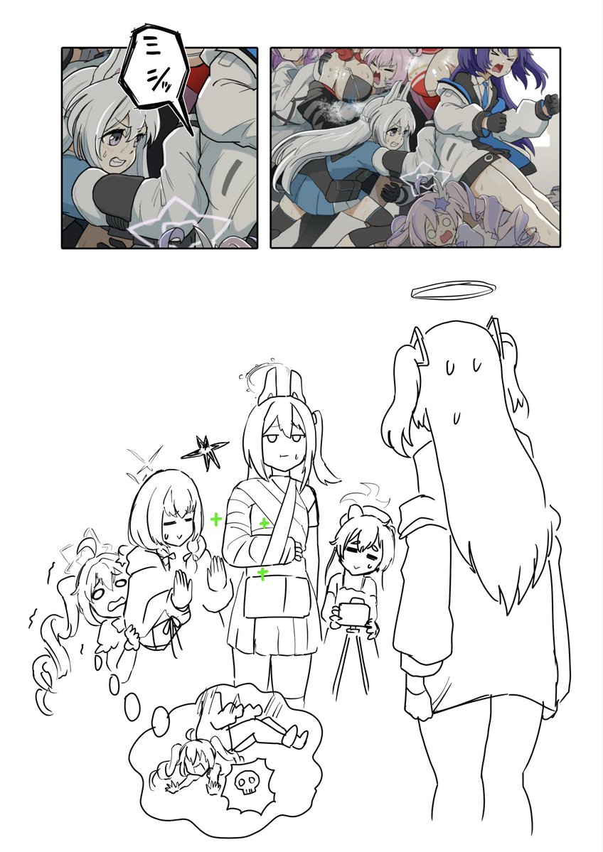 BinDonKan's tweet photo. 制限時間いっぱいまでタンク同士がどすこいする展開になった時の戦術対抗戦 https://t.co/7HQAWAWY3Y