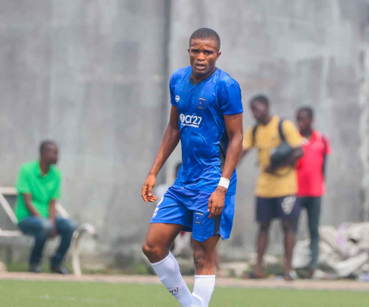 gbagadafc's tweet photo. Top performance from the top man Paul Ayeobore. 👏🏽 

#GBABYL | #TCCLEAGUE26 https://t.co/DHXKD820u2