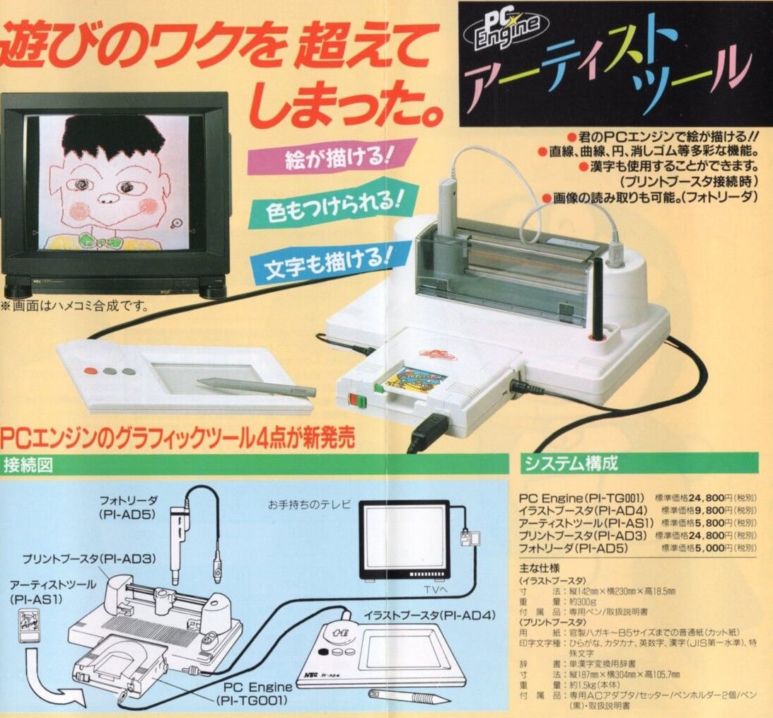 レトロゲーム 回顧録(1989.04-1990.03 #PCエンジン #アーティスト