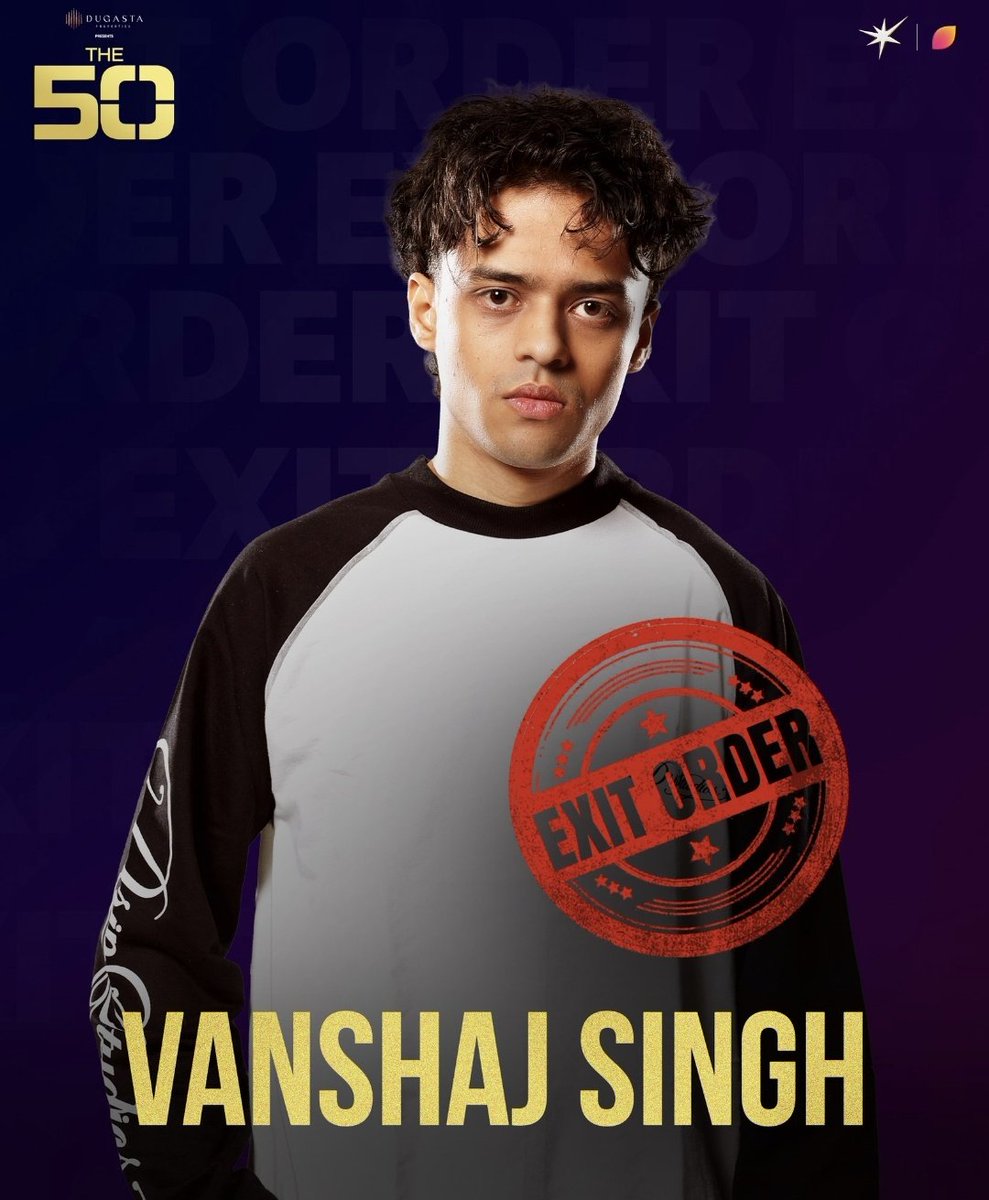 SakshiMish30028's tweet image. The King moves in silence, even when he’s stepping out. The exit is just a setup for the next hunt. 🦁👋

1 Episode 1st Elimination......#Vanshaj

KYA VANSHAJ KA ES TRAH ELIMINATION SAHI THA?????
COMMENTS👇👇

#The50 #The50show #The50show