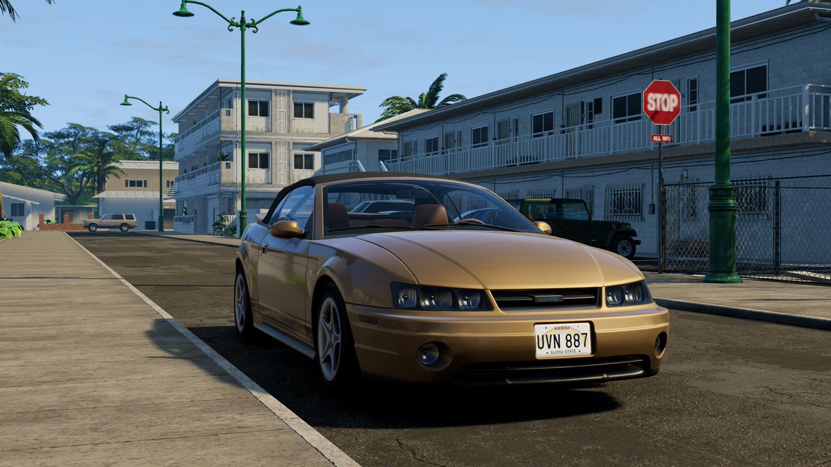 Rustic_3851's tweet image. Gavril Barstow IV, out in a tropical neighbourhood.

(Car is created by LucasBE)

#BeamNG #BeamNGdrive #VirtualPhotography #VPWorld #VPRT