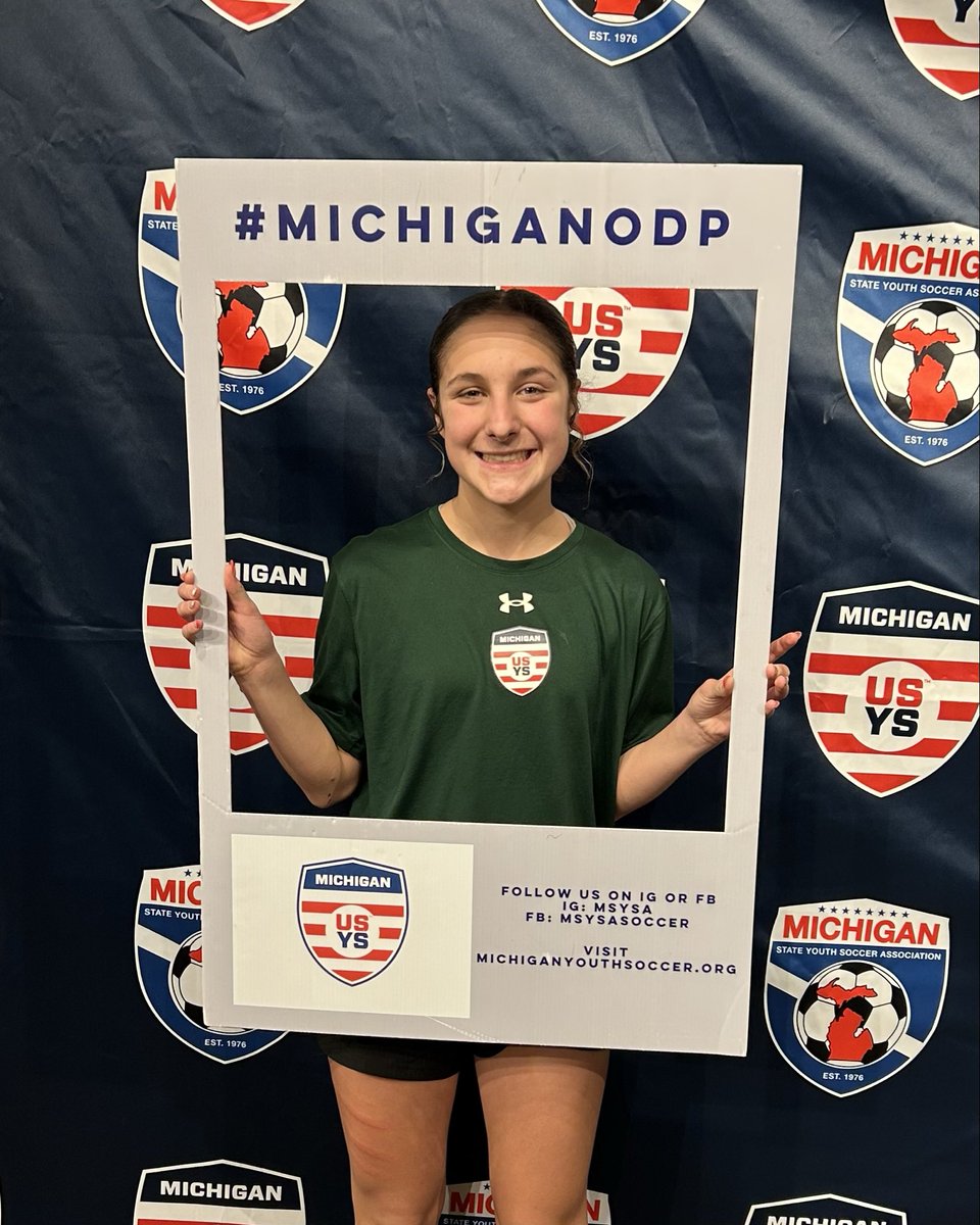 HaleahJohnson09's tweet photo. Officially made the Michigan ODP team! ⚽💙 Grateful for the opportunity and ready to rep the state. Hard work pays off! #MichiganODP #ODP #Soccer #LFCIAMichigan @ImYouthSoccer @ImCollegeSoccer @LFCIAMichigan https://t.co/RNFY42DgA8