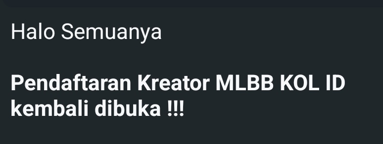 urloveely's tweet photo. ad yg mau jd Kreator MLBB (KOL/Influencer) Indo kah guysss? lumayaan ini dpt diamond, border stardom, keuntungan ++ lainnyaaa, klo mau tanya tanya dm aj yaaa !!! linknya ak share besok iy, stay tunee ☺
#Mlbb #KOL https://t.co/sXDszII7XU