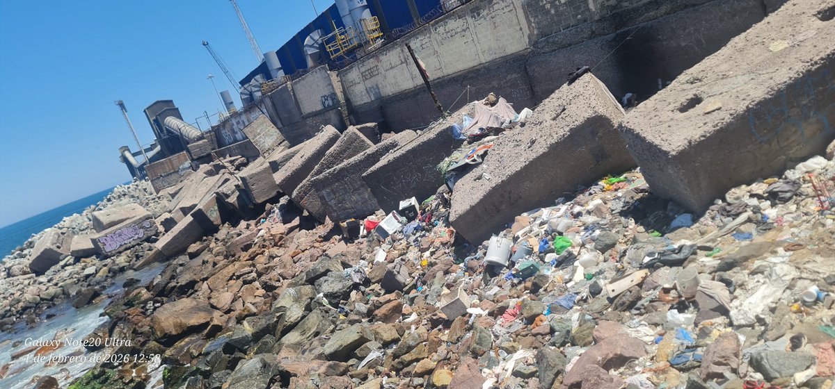nievasmc's tweet photo. Podriamos organizar una limpieza de este sector y no dejar todo en las manos de las autoridades ustedes @ATI_Puerto podrían coperar con las bolsas de basura y yo con mi presencia @SachaRazmilic @jonathanplan9 #Antofagasta @RicardoDiazC @aluksicc https://t.co/cmB1SBify8