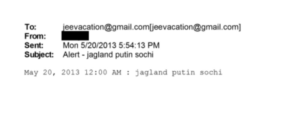 MarioNawfal's tweet image. 🇺🇸🇷🇺🇳🇴 A calendar alert shows Epstein tracking a scheduled event involving Jagland (fmr PM of Norway) and Putin in Sochi in May 2013.