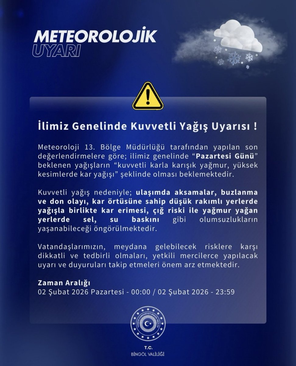 T.C. Solhan Kaymakamlığı tweet media