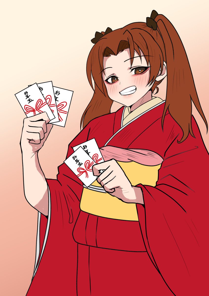 1月に描いたのを振り返る。 