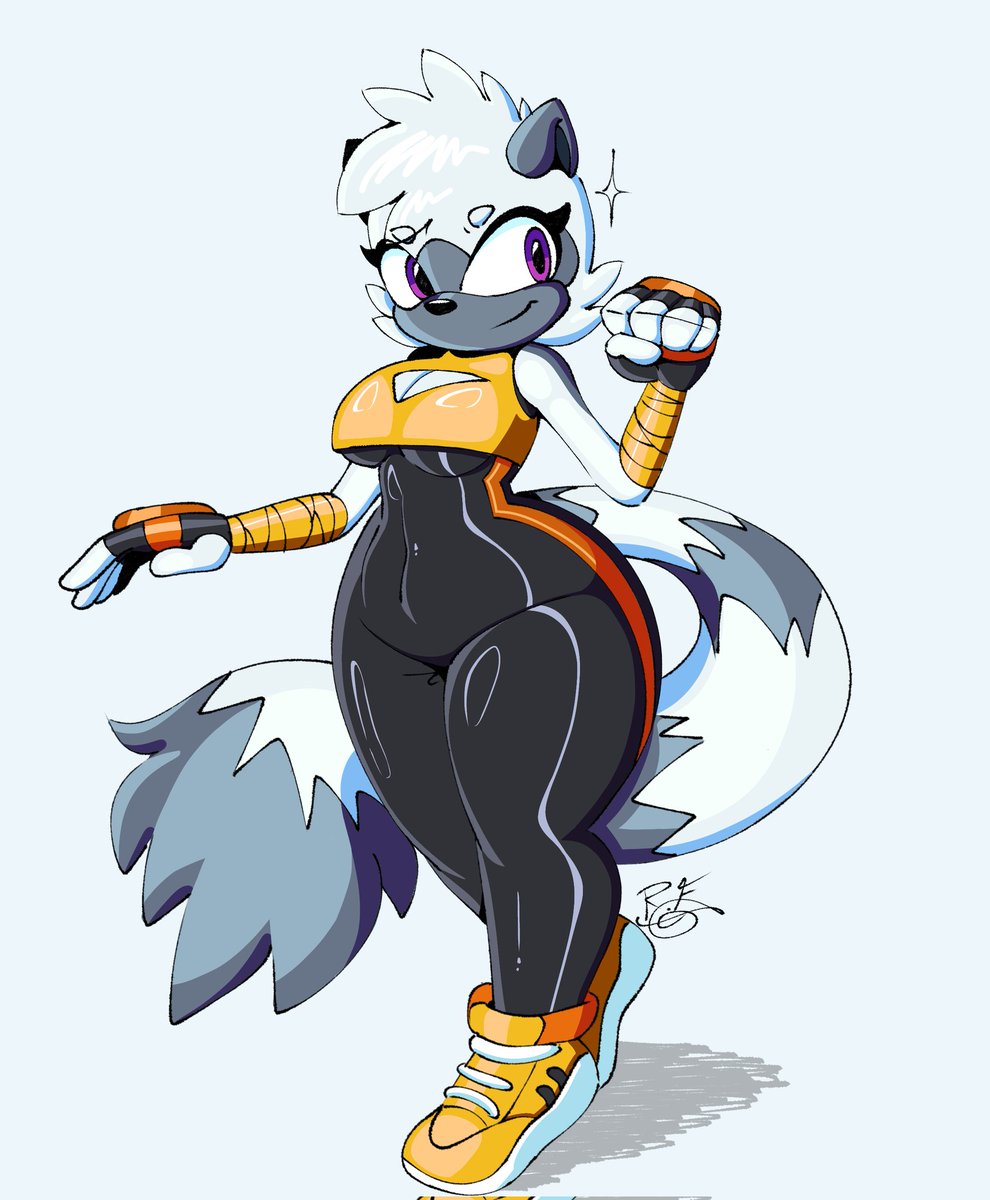 A pedido de algm fiz esse desenho dessa personagem q eu nem sabia q existia, a Tangle The Lemur