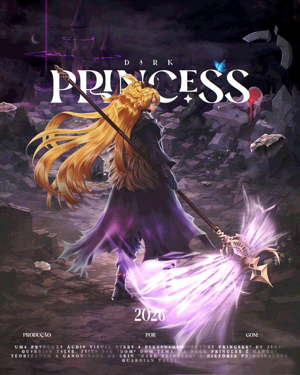 Comissão | <a href="/Gomverso/">Gom</a> 
Flyer - Dark Princess 🦋